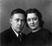 Soljenitsyne et Natalia Reshetovskaya en 1941